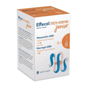 Epsilon Health Effecol Micro-Enemas Junior Macrogol 4000 4 x 6gr